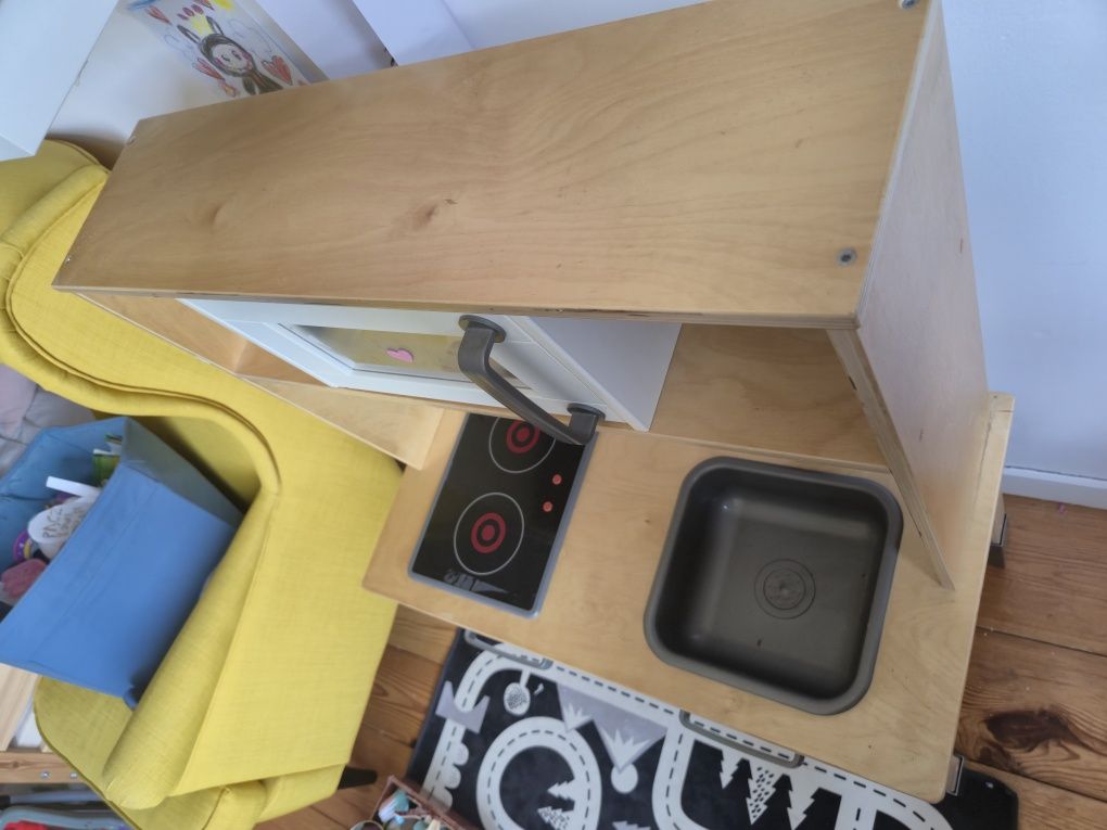 Duktig ikea kuchenka dla dzieci plus akcesoria kuchenne
