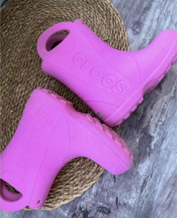 Резиновые сапожки на девочку Crocs C11