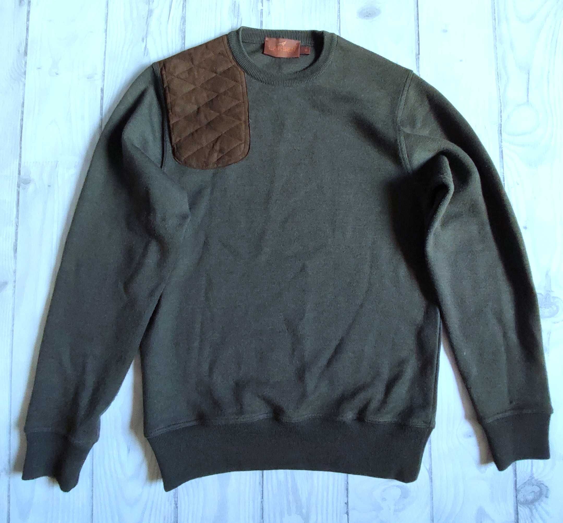 Sweter LAKSEN Wełna r. S
