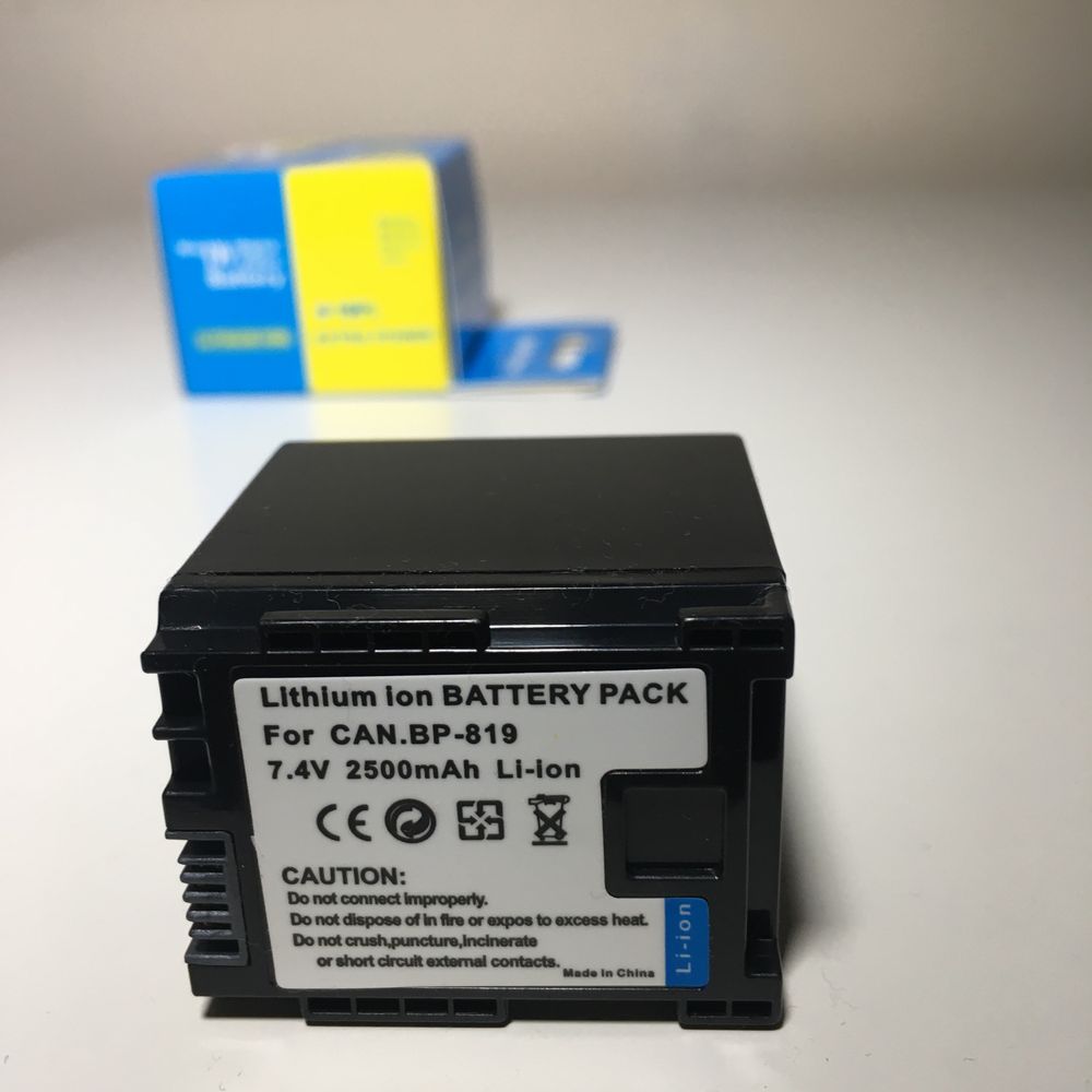 Bateria 2500mAh BP-819 para Canon