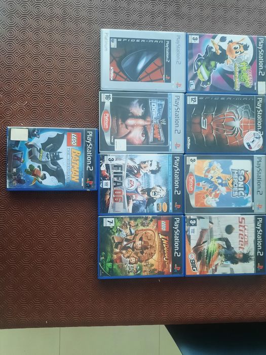 Vários jogos PS2