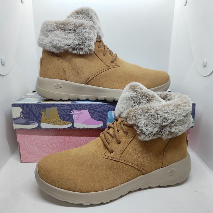 замшевые 24,5 25,5см ботинки кроссовки Skechers On The Go оригинал