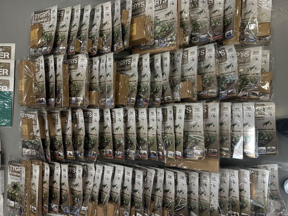 Tygrys Królewski Hachette Königstiger Komplet 1 do 120