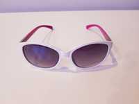 Reserved H&M Damskie Biało- różowe okulary przeciwsłoneczne rossmann