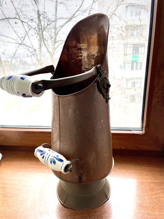 Декор (зольниця) мідна антикваріат