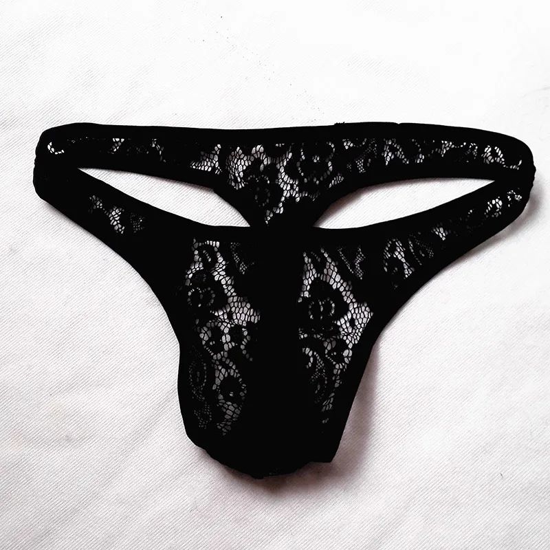 Męskie Stringi Koronkowe - Seksowna Bielizna - 4XL