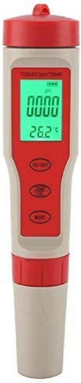 Przenosny cyfrowy Miernik PH TDS EC TEMP 4 w 1, NOWY