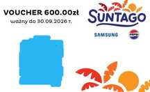 Voucher / bon Suntago 600zł