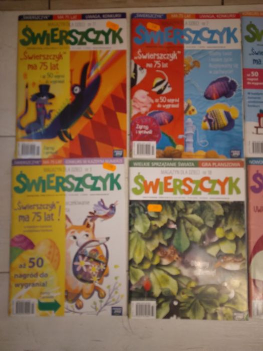 8 swierszczykow gazet