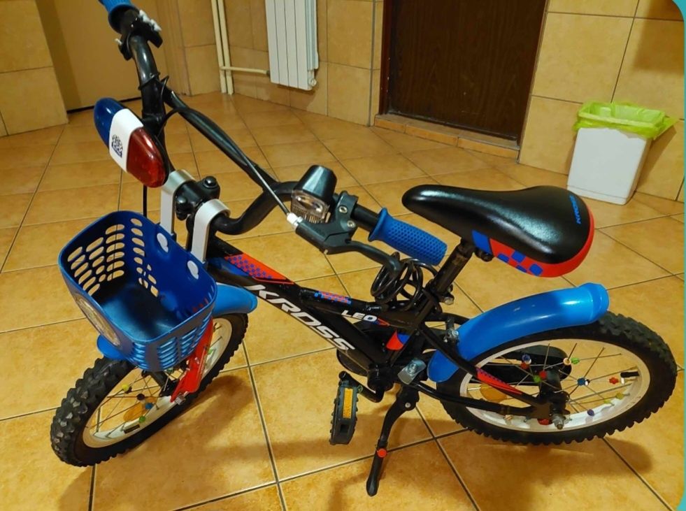Rower rowerek dla dziecka dla chłopca Leo Kross 16 Goclaw