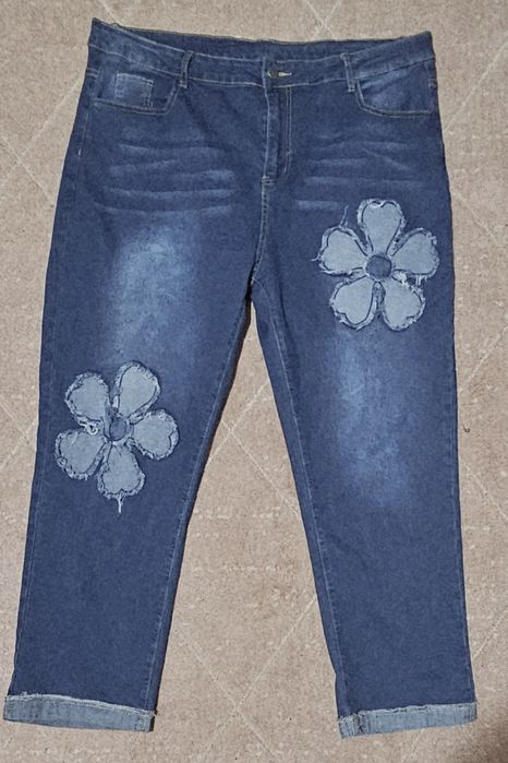Spodnie jeansowe plus size