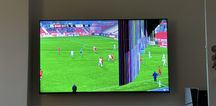 Tv sony 55” 55XH9096BAEP danificada