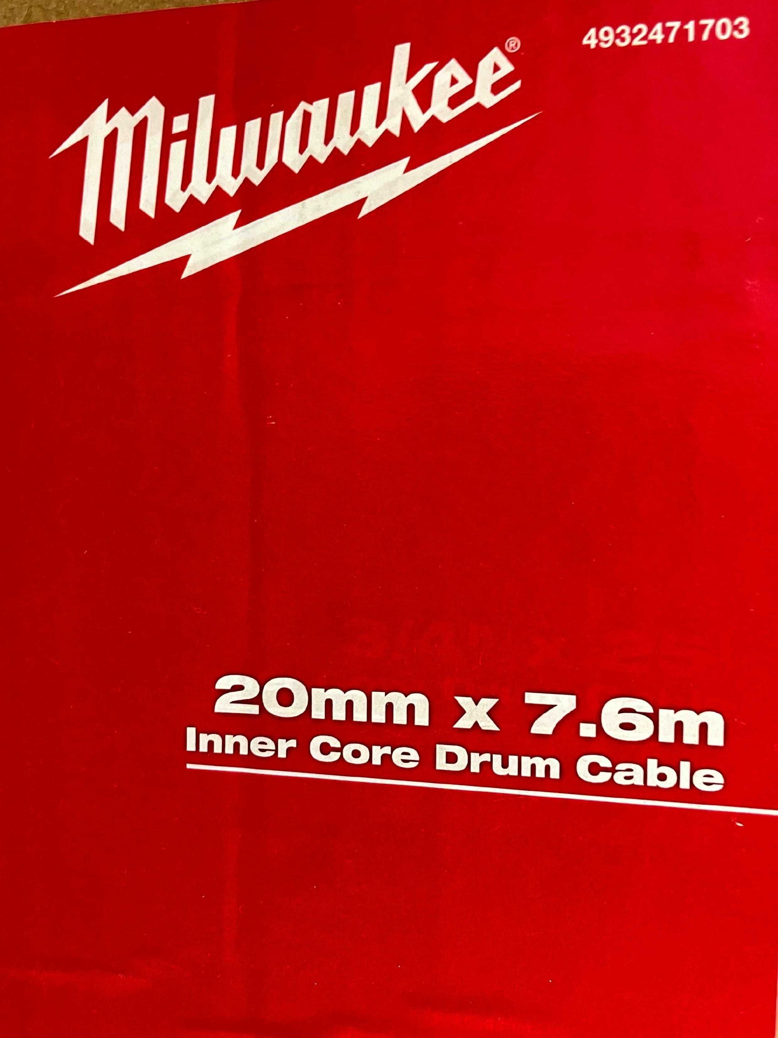 Sprężyna 20 mm x 7,6 m do przepychacza do rur MXF LSDP MILWAUKEE