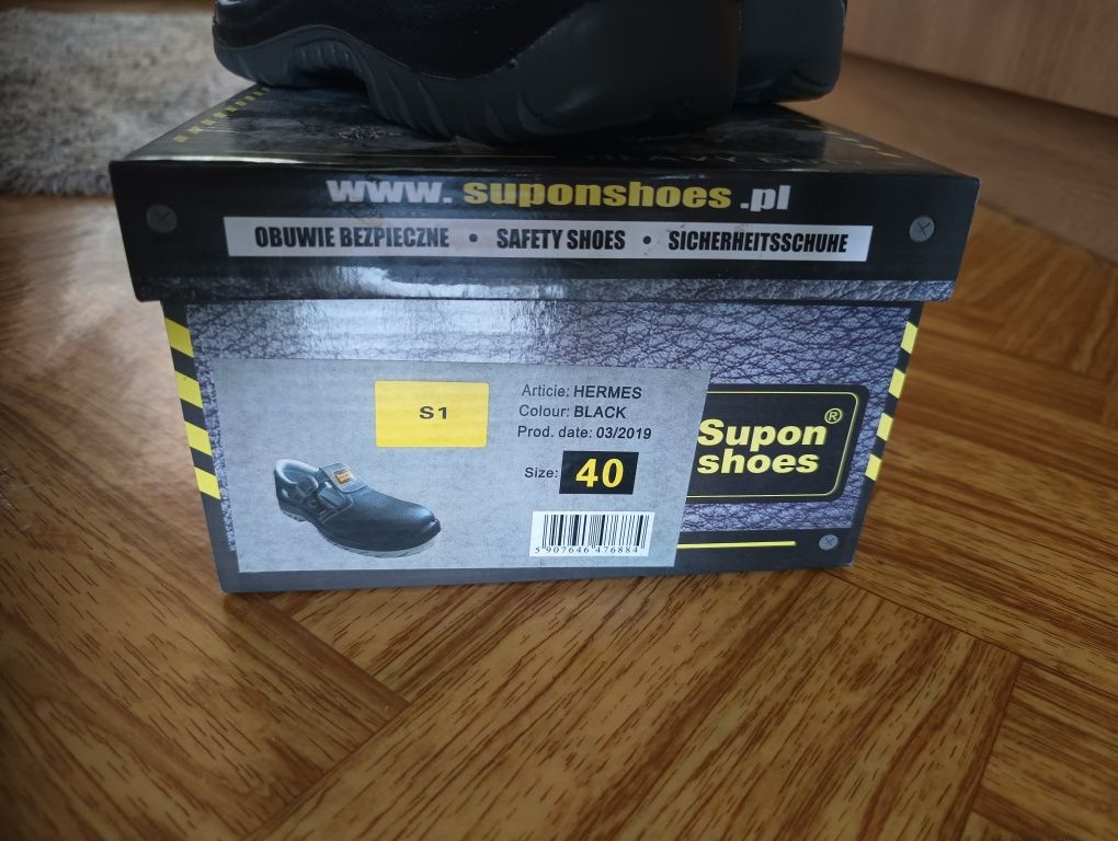 Nowe buty robocze S1 rozmiar 40