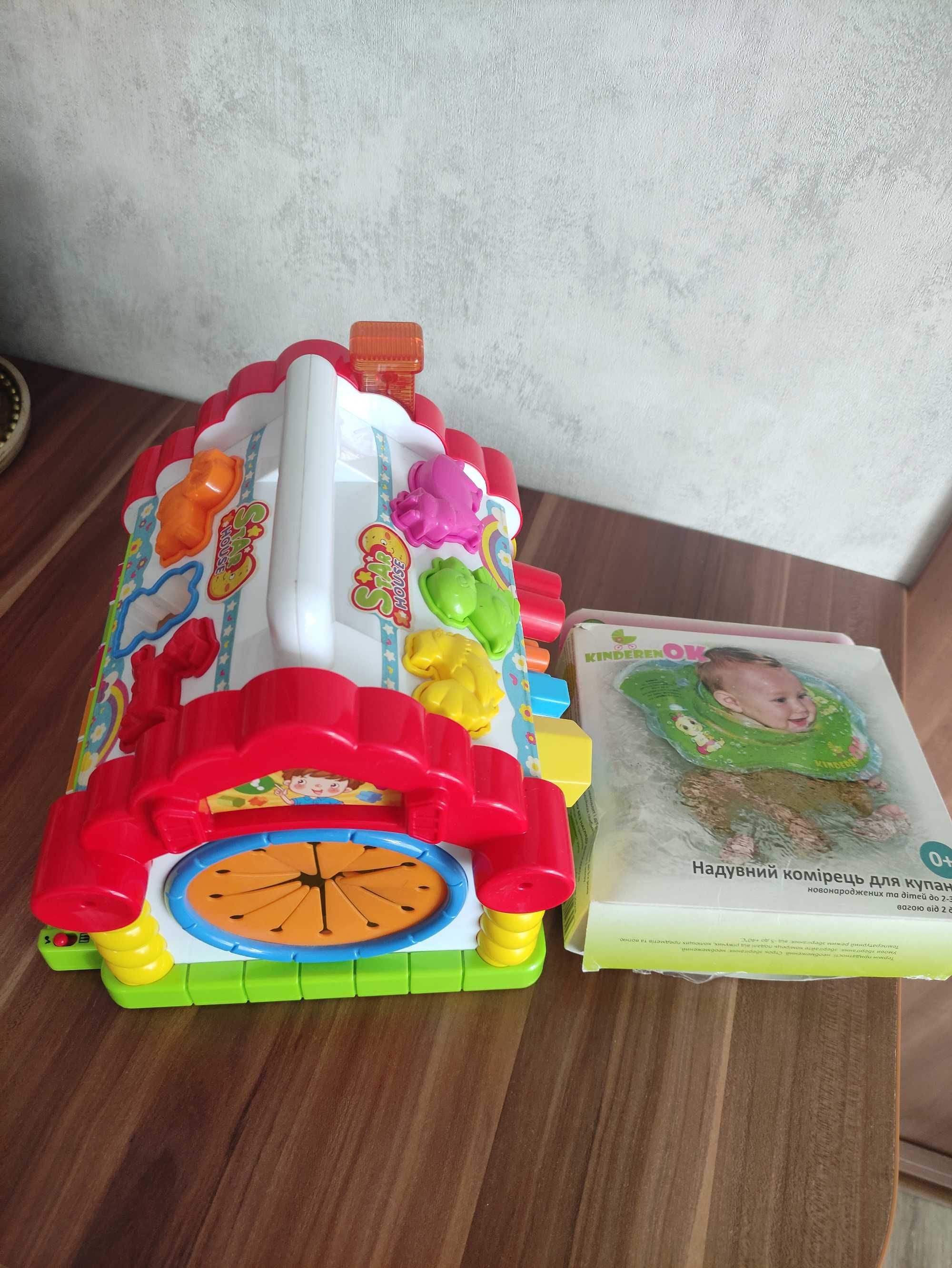 Сортер  Start House, Дерев'яний лабіринт Cubika, комірець KinderenOK