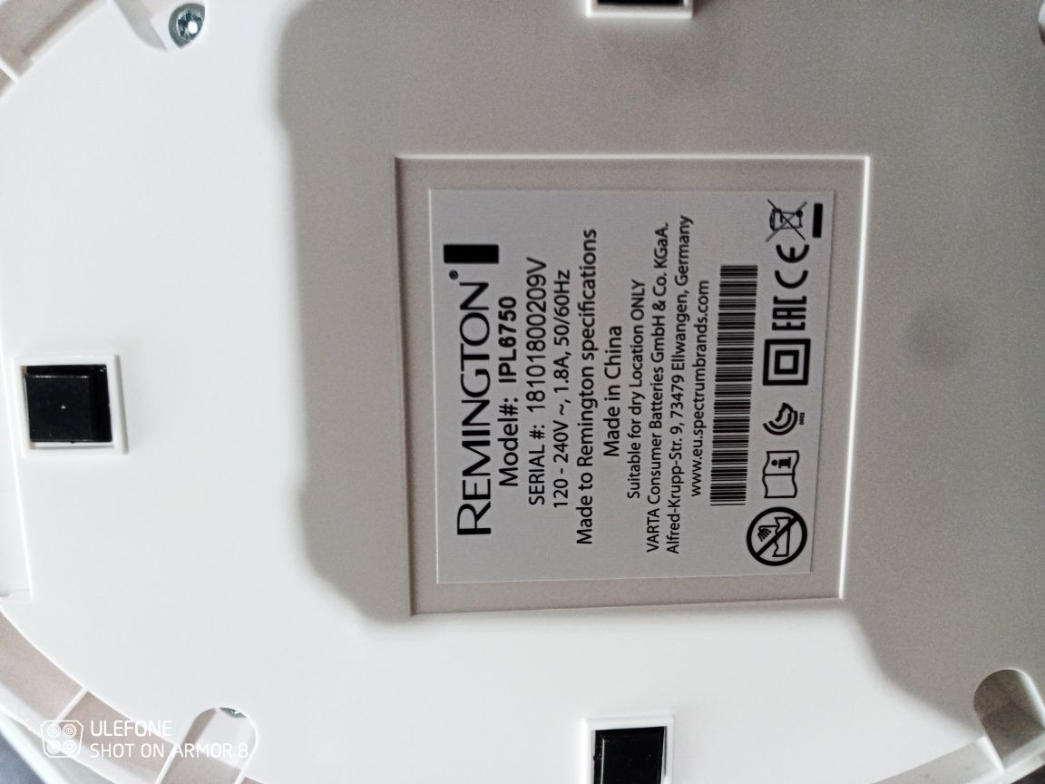 Depilator Remington jak nowy.