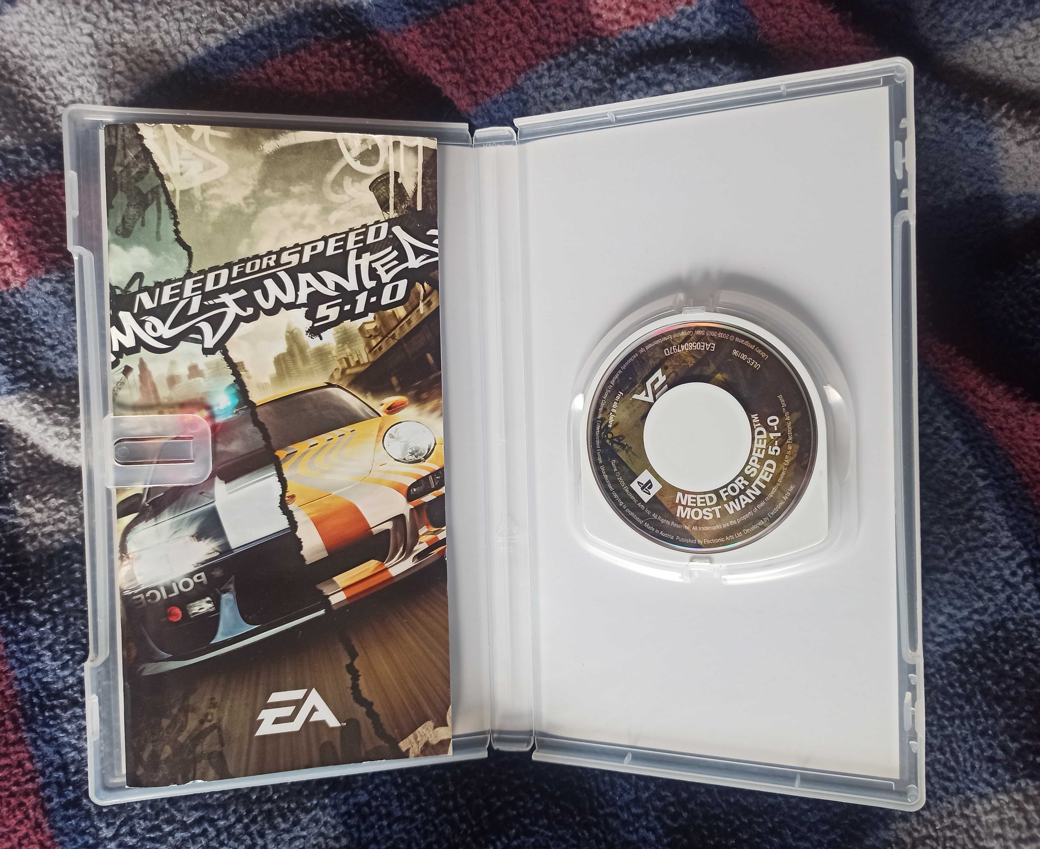 Need For Speed Most Wanted 5-1-0 PSP