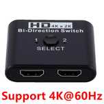 HDMI розгалужувач(спліттер)  перемикач 1 у 2 або 2 у 1
