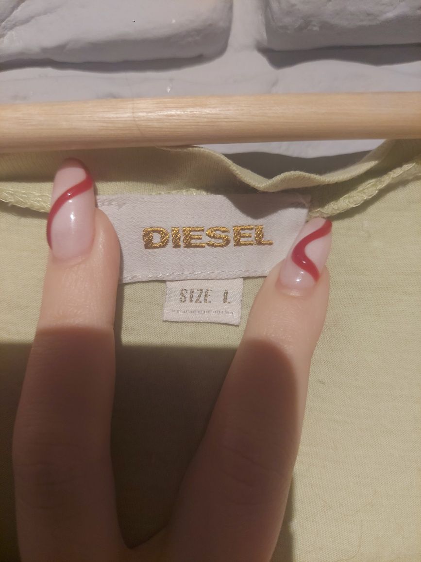 T-shirt Diesel z nadrukiem