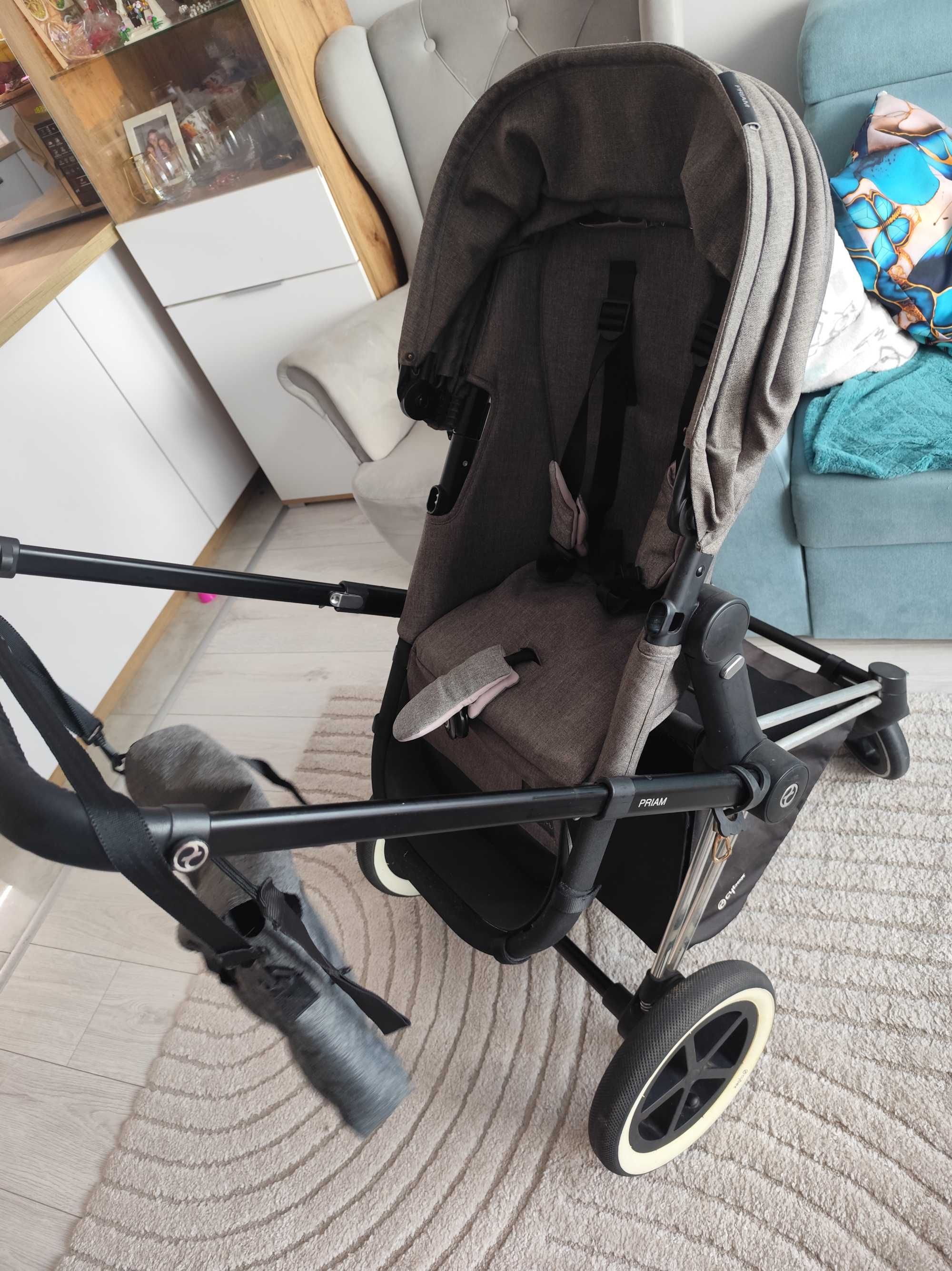 Wózek cybex priam 2 in 1 light seat + foteliki i ISOFIX