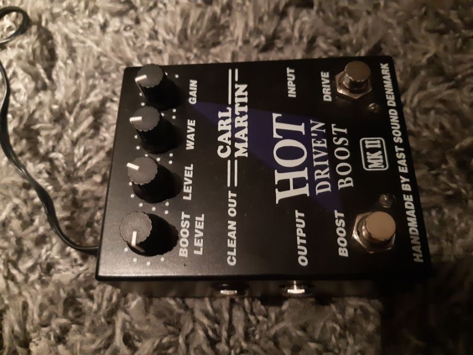 Carl Martin Hot Drive'n Boost MkII - overdrive + boost Denmark