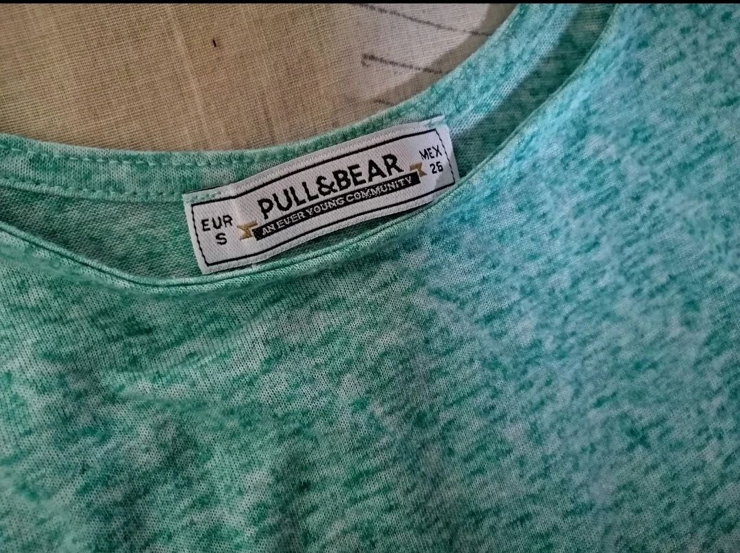 PULL & BEAR _ top bluzka bluzeczka na ramiączkach fason Oversize NOWA!