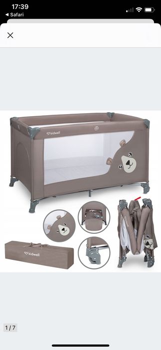 Łóżeczko turystyczne dla dziecka