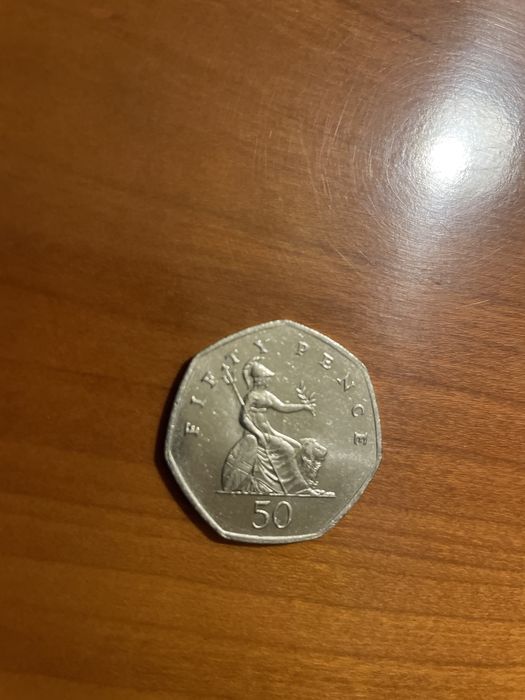 Moeda 50 pence