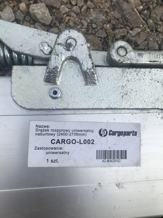 Belka transportowa nabutrtowa