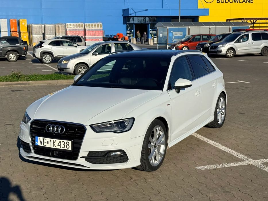 Audi A3 Sportback 8V 3x S-line 2.0 TDI Quattro 184 KM 2015r