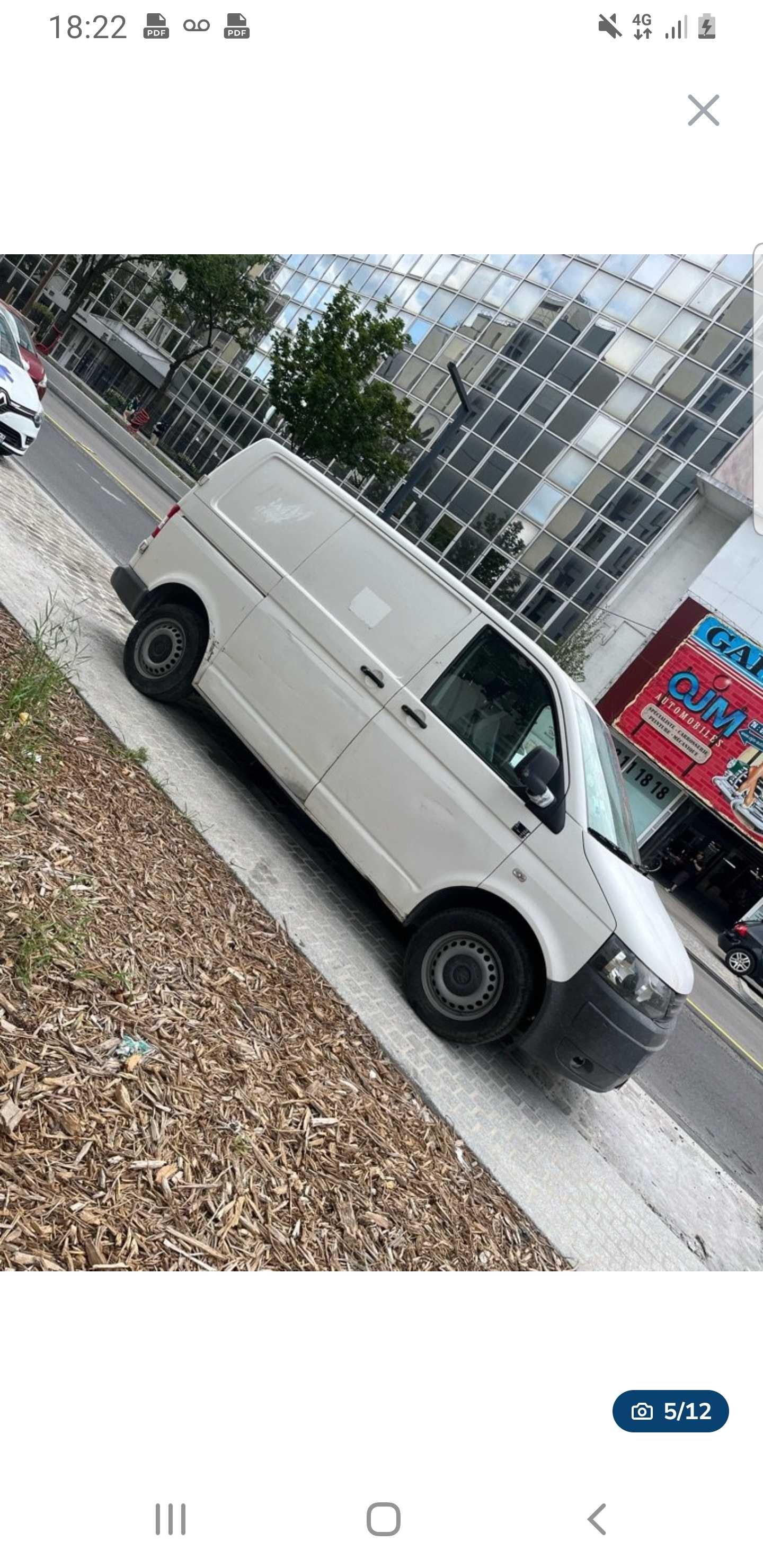 Alugo carrinha VW Transporter 5