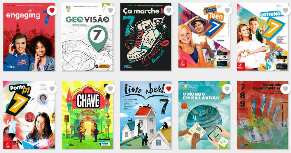 Materiais de estudo/ recursos de 7ºano
