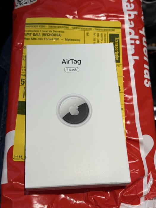 1 AIRTAG - retirado de pack de 4 airtags apple adquiridos a 13/10/2025