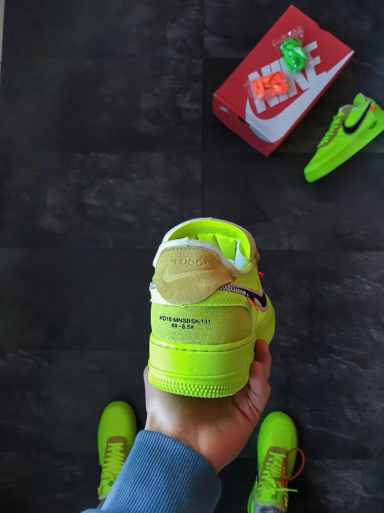 Buty Nike Air Force x Off-White Volt 36-45 unisex trampki