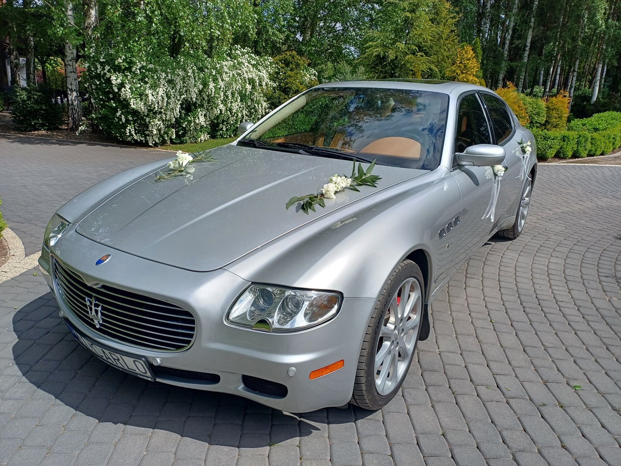 Auto do ślubu MASERATI QUATTROPORTE 4.2 V8 jedyny taki w Polsce