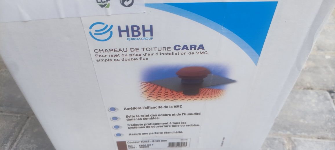 Chapéu telhado VMC