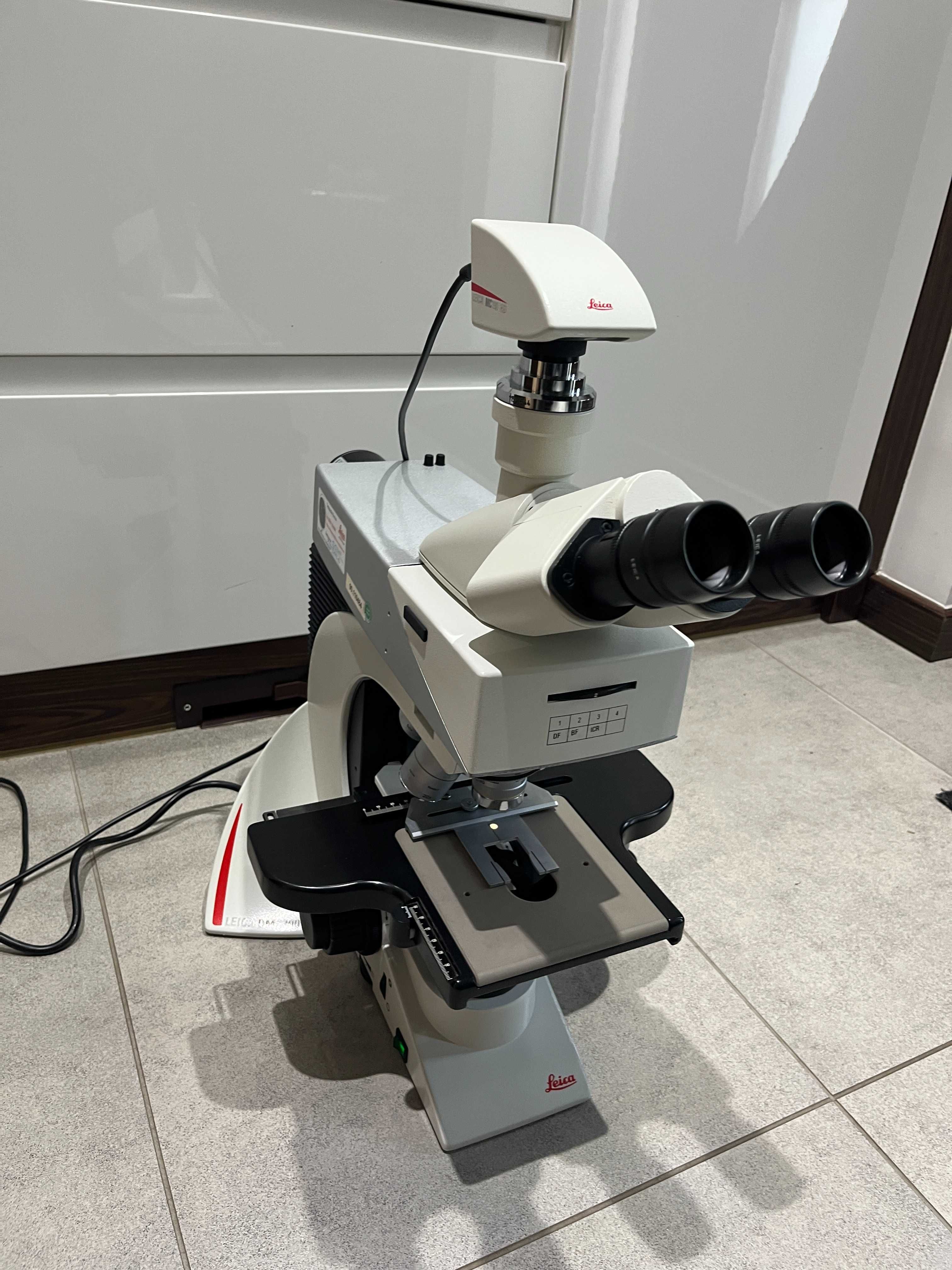 Mikroskop Metalograficzny Leica DM2700 M z Kamerą i Oświetleniem RL TL