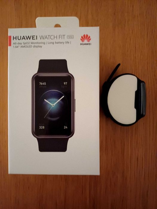 HUAWEI WATCH FIT Graphite Black Silicone Strap