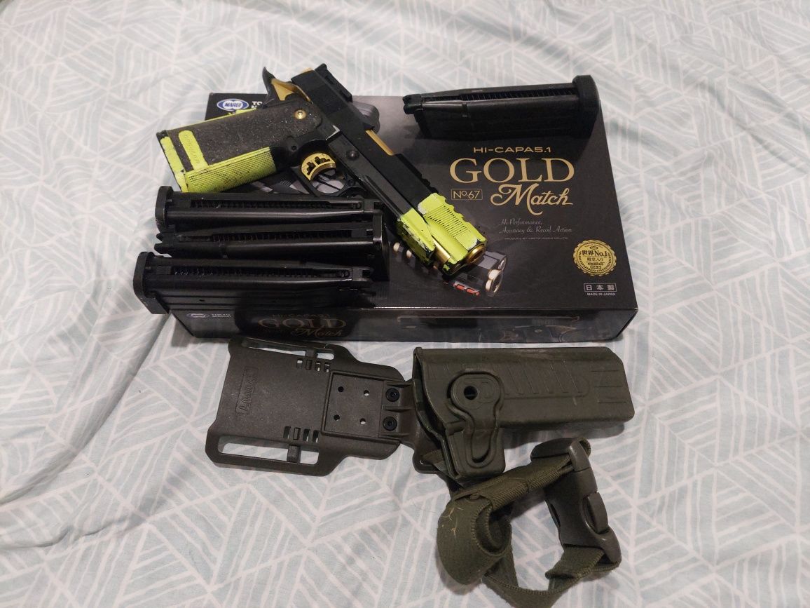 Airsoft tokyo marui hi-capa 5.1 Gold Match