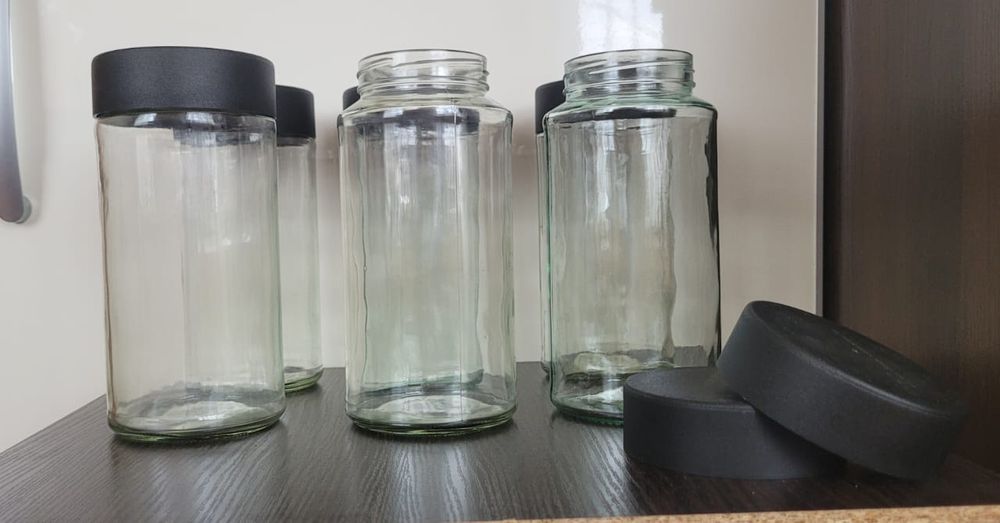 Скляні  банки  для сипучих