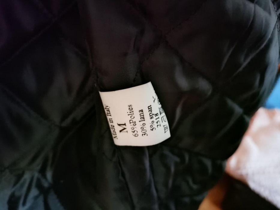 Płaszcz męski lub młodzieżowy czarny