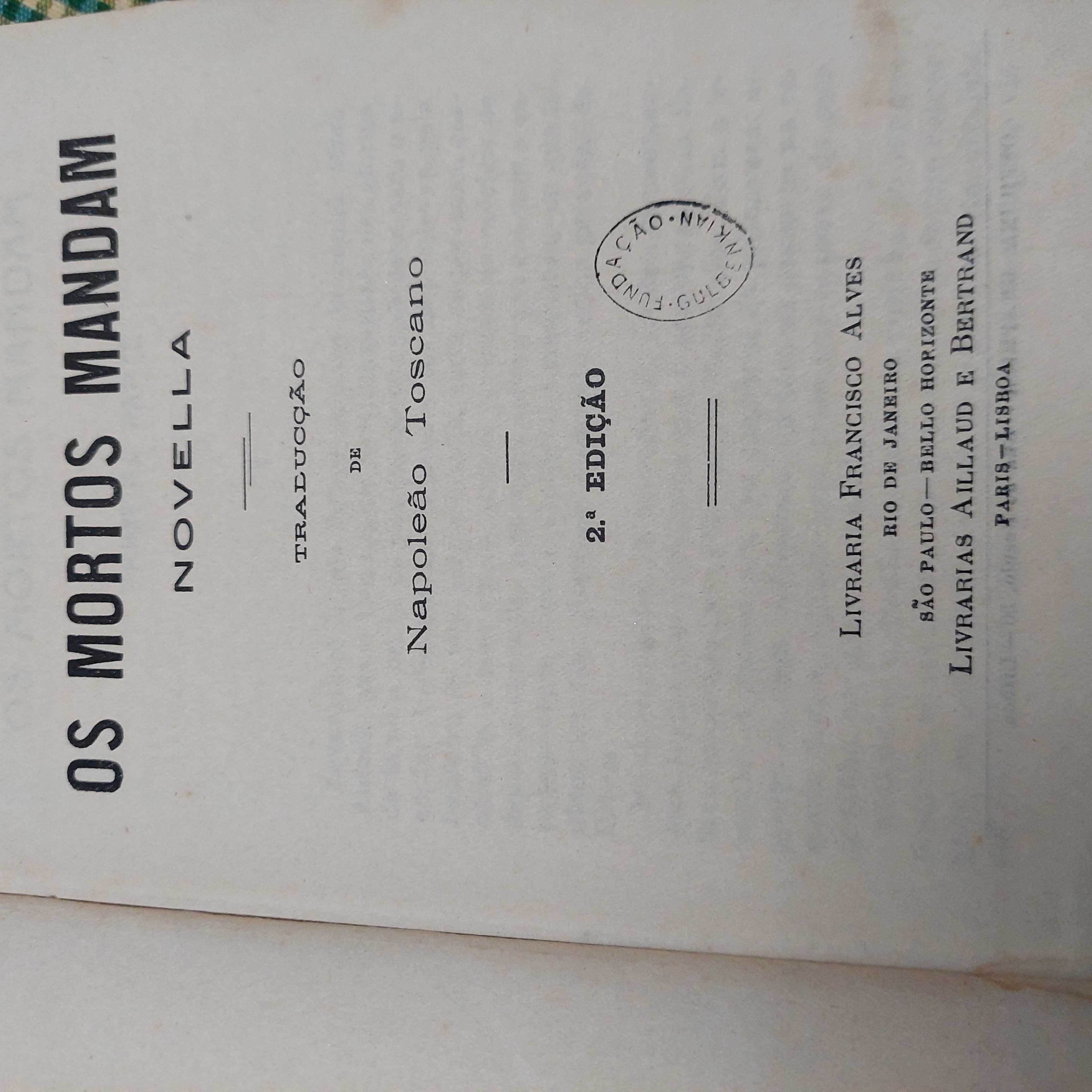 Os mortos mandam, Vicente Blasco Ibañez