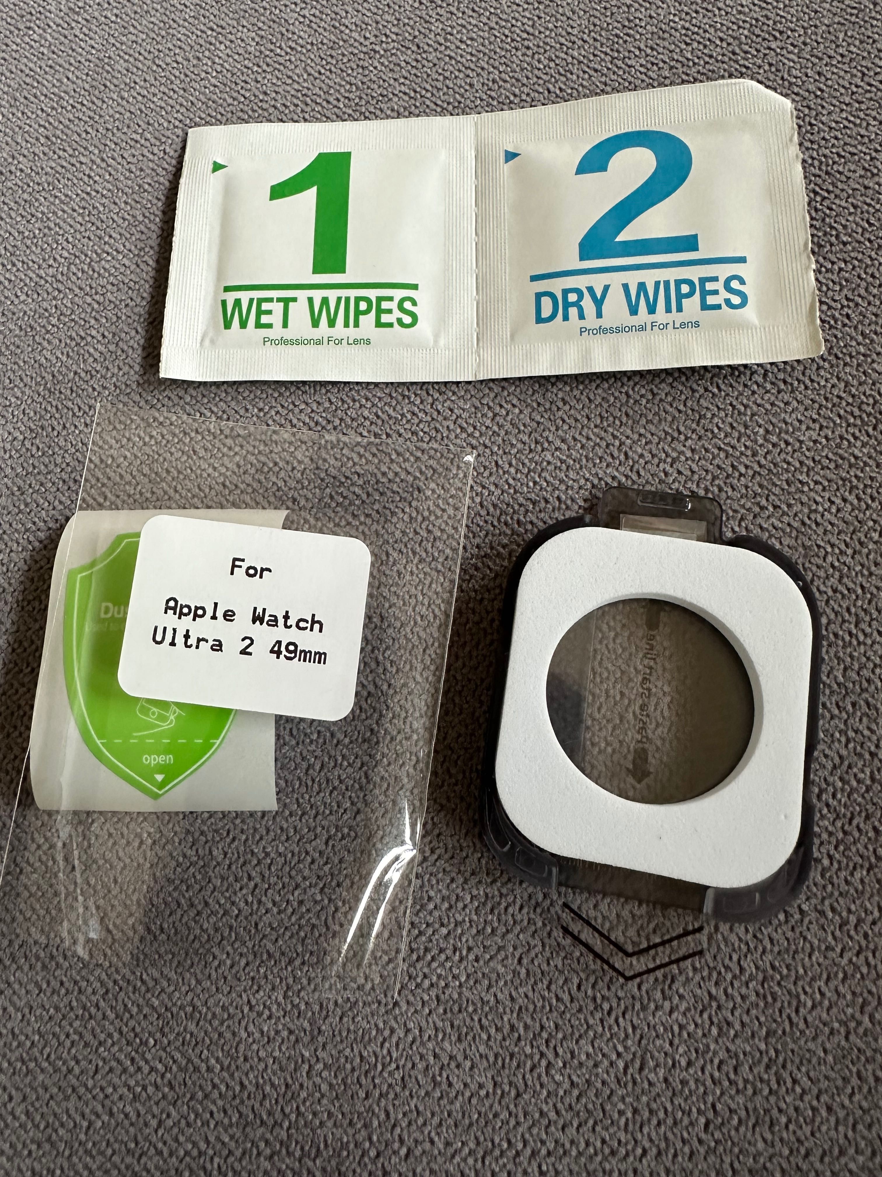 3 x Szkło hartowane 9h do Apple Watch Ultra 2 49mm