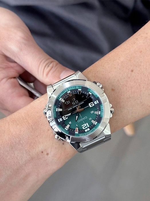 Годинник чоловічий Casio AMW-870DA-3A Оригінал Гарантія Часы Касио