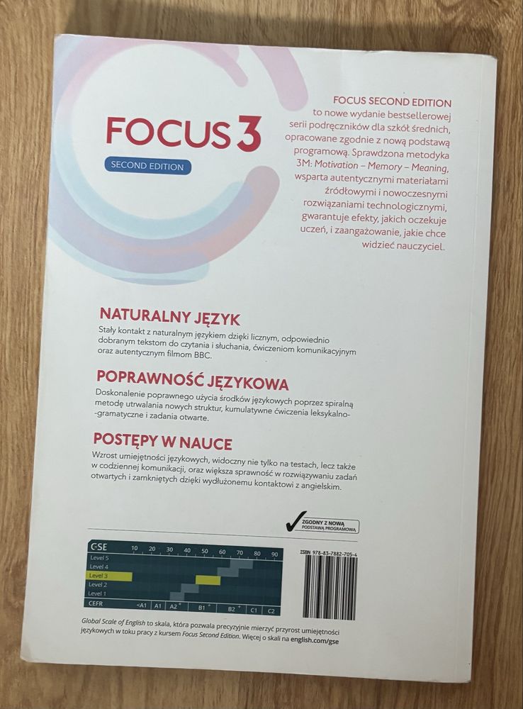 Focus 3 B1/B1+ workbook - zeszyt ćwiczeń dla liceów i techników