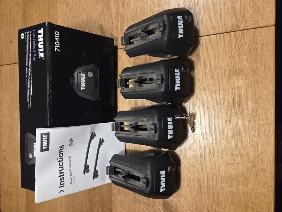 Thule Evo Raised Rail 710410 stopy pod belki