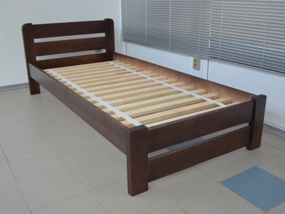 Кровать односпальная для Подростка Деревянная 80*190 Массив дерева