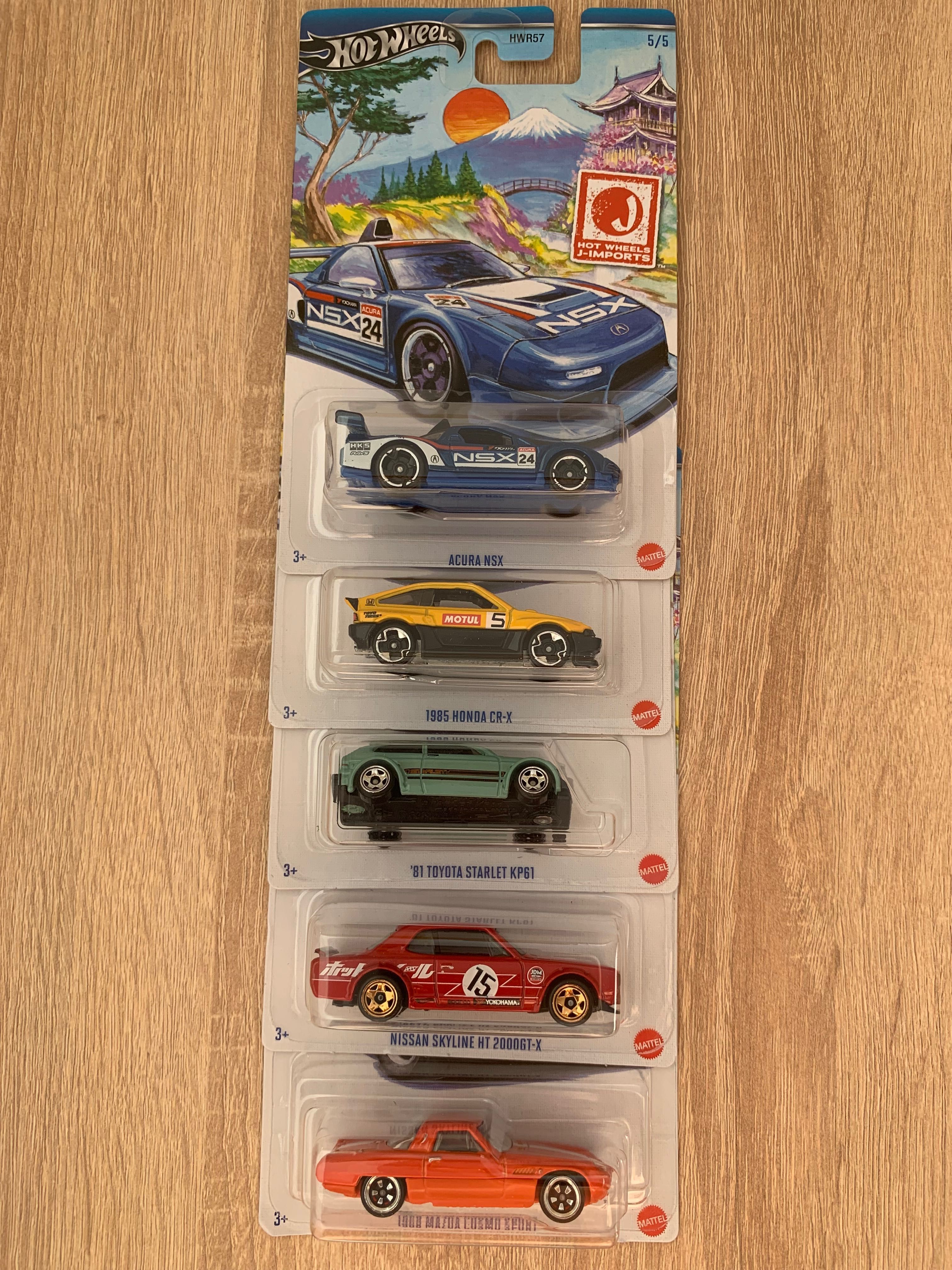 Hot Wheels set Japoński