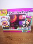 NOWY Zestaw do wyplatania opasek zabawka dla dziewczynki Bow Headband