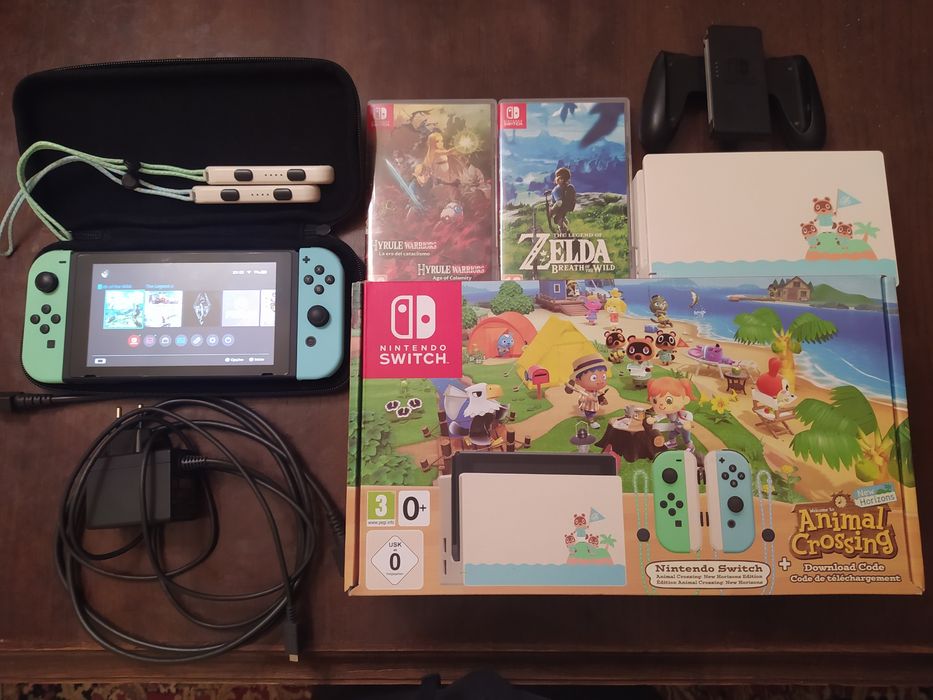 Nintendo switch animal Crossing edition